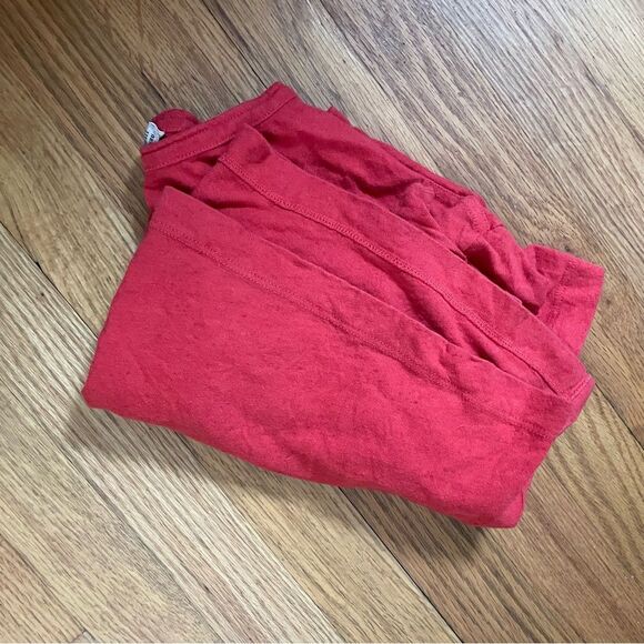 CC Filson Womens Short Sleeve Jersey T-shirt Plain RED SMALL - 20154344 - Picture 9 of 11